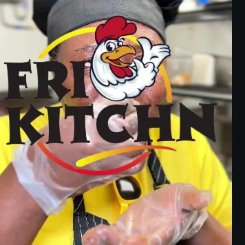 A member of the Fri Kitchn team in the kitchen.